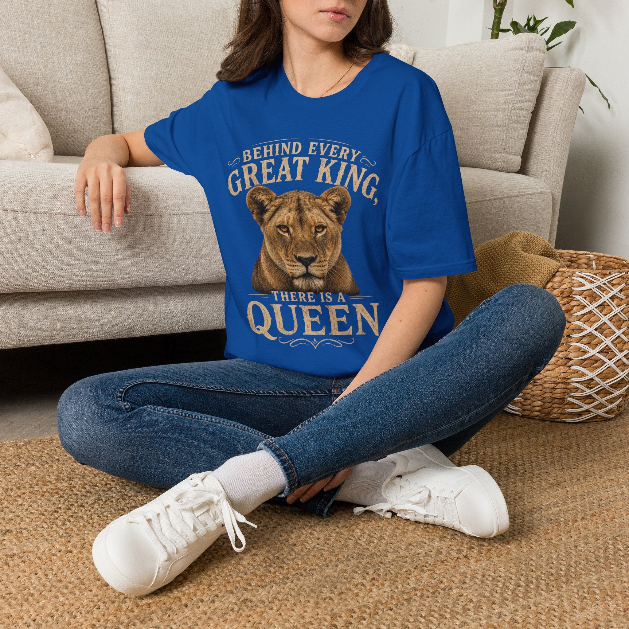 Lioness "Behind Every Great King There's A Queen" T-Shirt