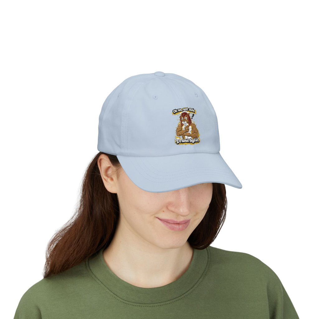 Oh No Not This Drama Again Lion Furry Dad Cap