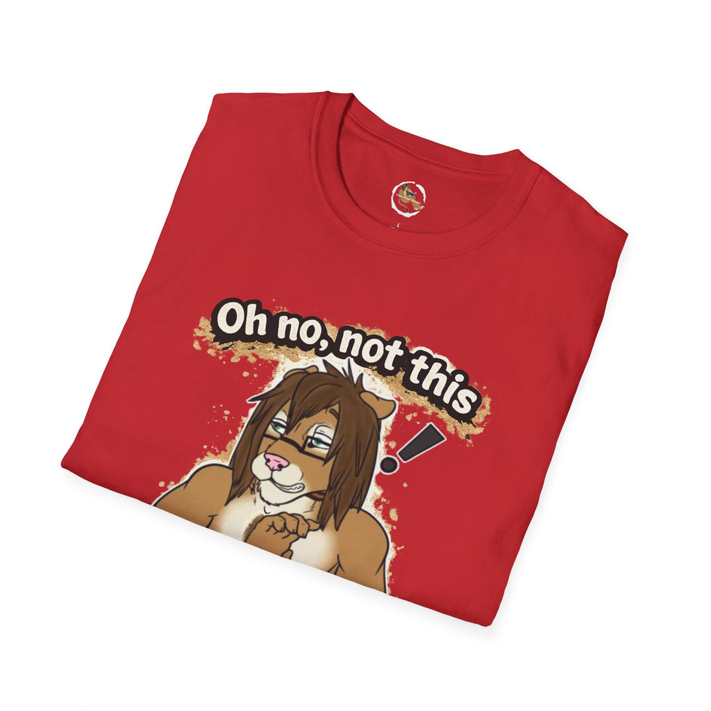 Oh No Not This Drama Again T-Shirt | Sarcastic Furry Character Tee