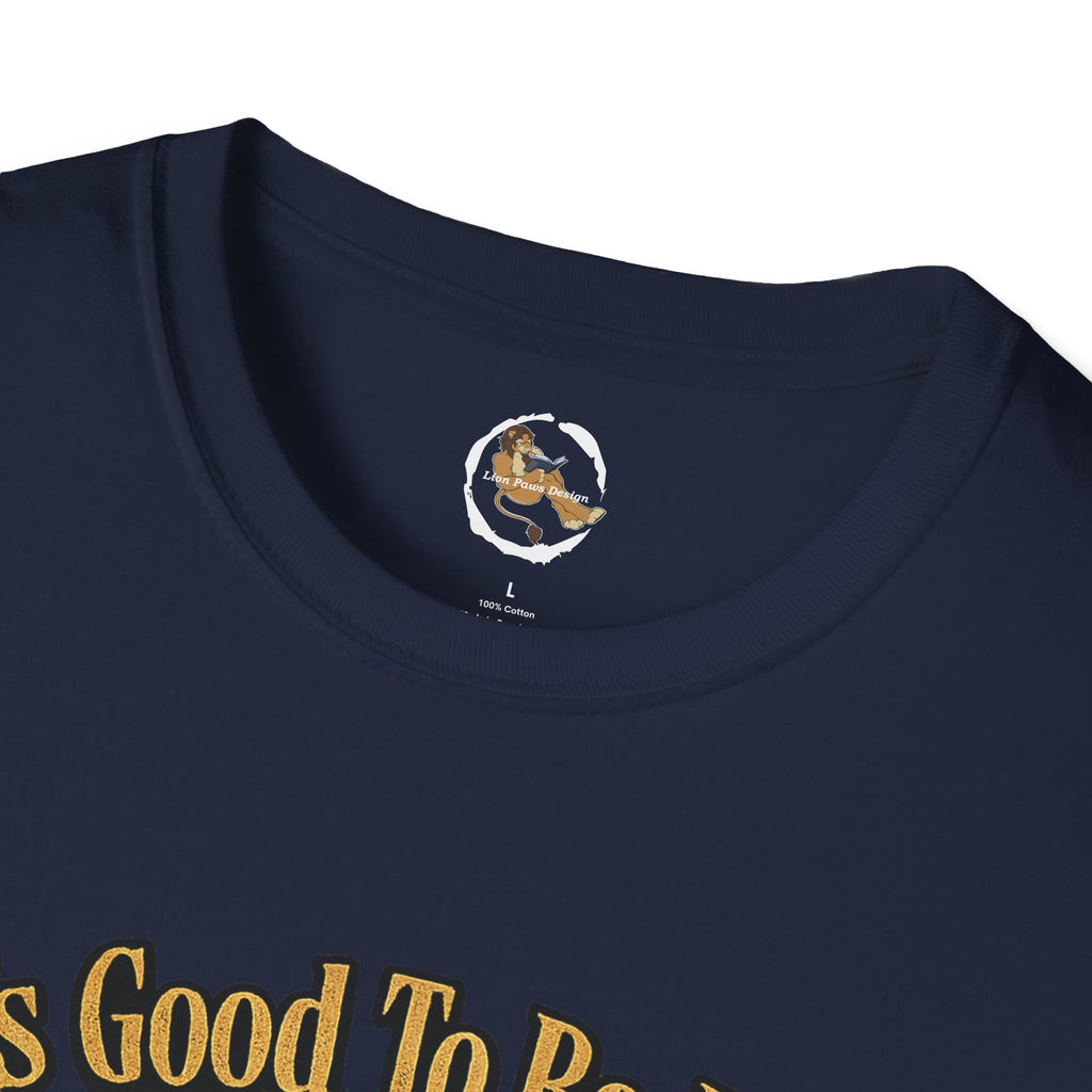 It's Good To Be King Lion Head T-Shirt | Vintage Animal Graphic Tee