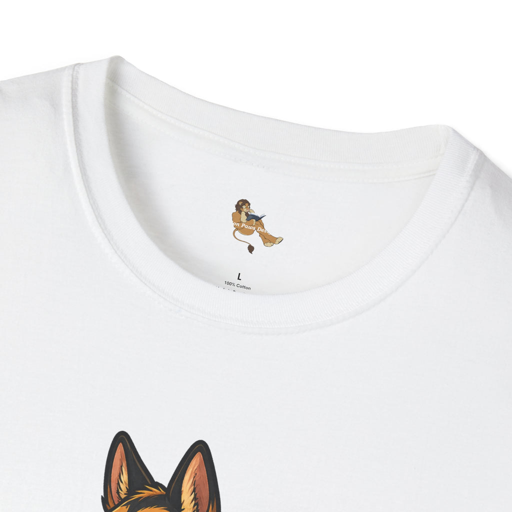 Strong German Shepherd Furry looking to bury a bone T-Shirt | Dog humor