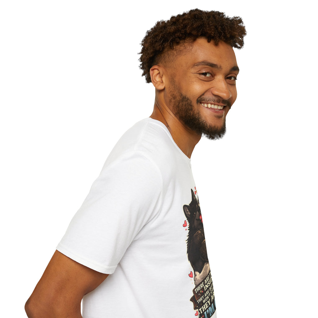 Gay Wolves Graphic T-Shirt - 'There Are Two Wolves' Cute LGBT Pride Tee