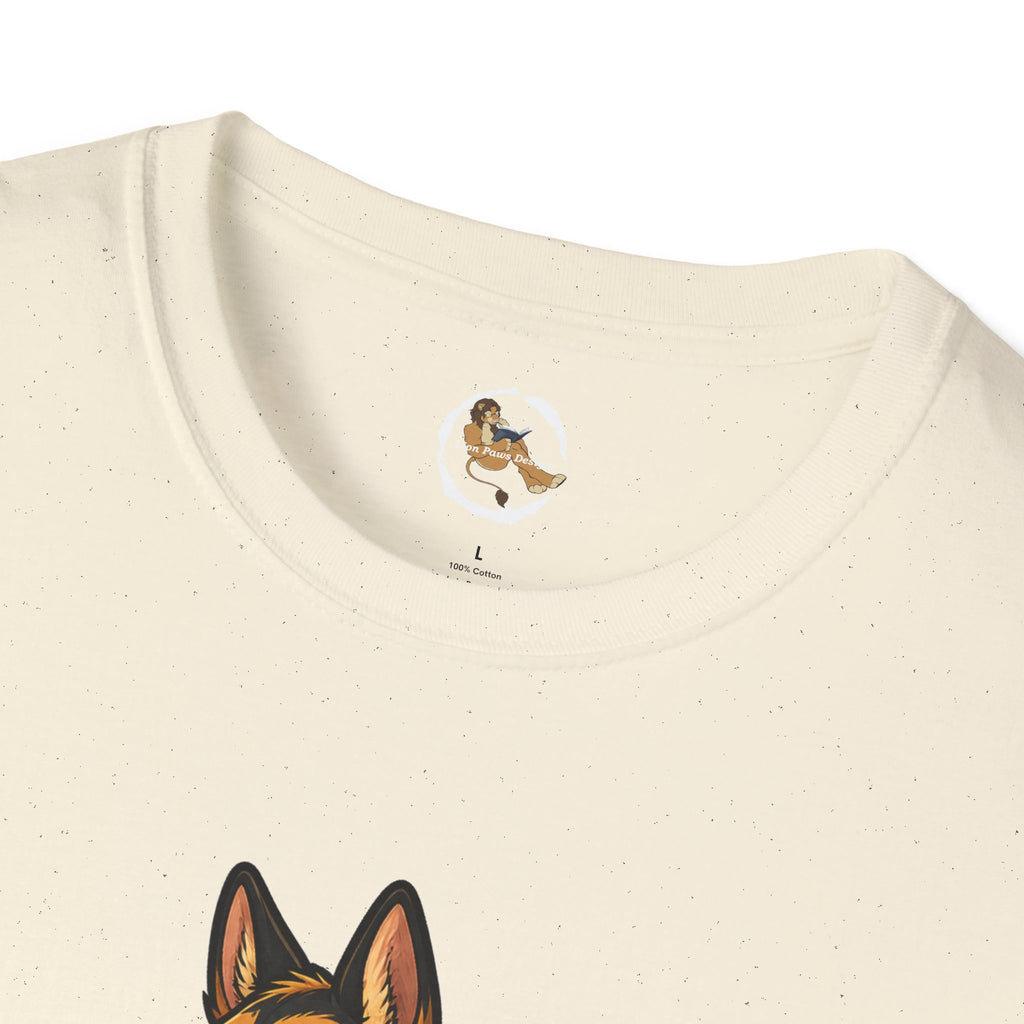 Strong German Shepherd Furry looking to bury a bone T-Shirt | Dog humor