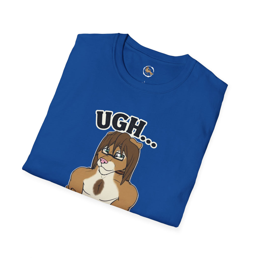 Ugh Mondays Grumpy Lion T-Shirt | Funny Work Casual Tee