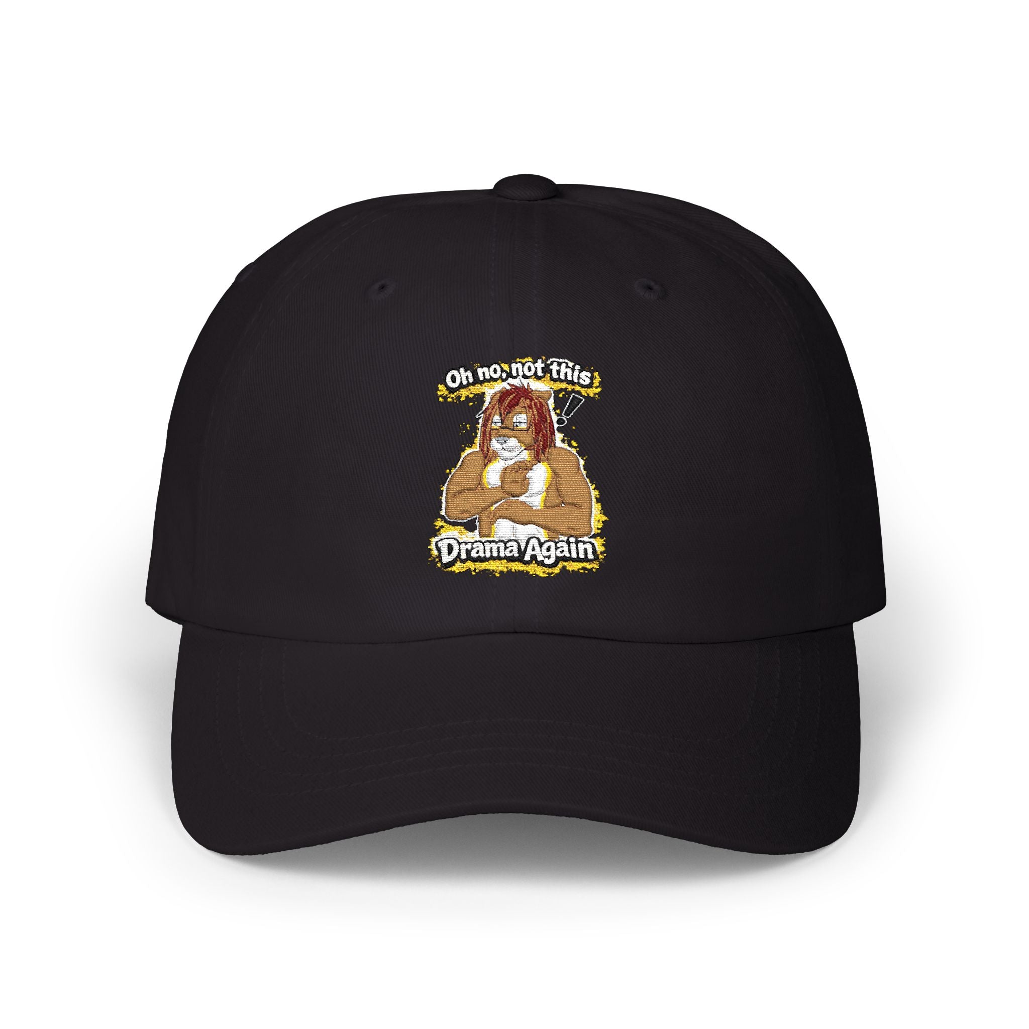 Oh No Not This Drama Again Lion Furry Dad Cap