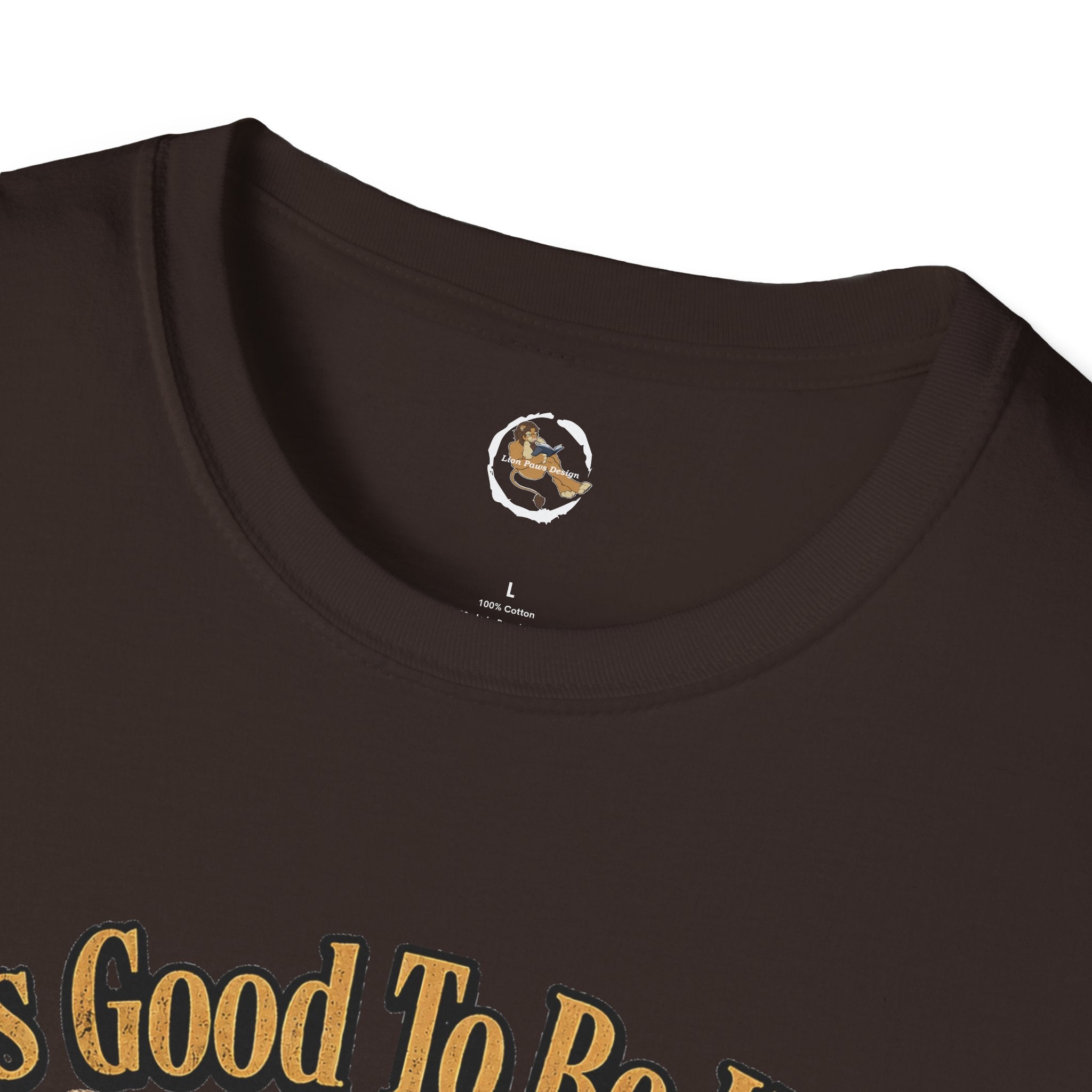 Tyrannosaurus Rex Head It's Good To Be King T-Shirt | Dinosaur Shirt