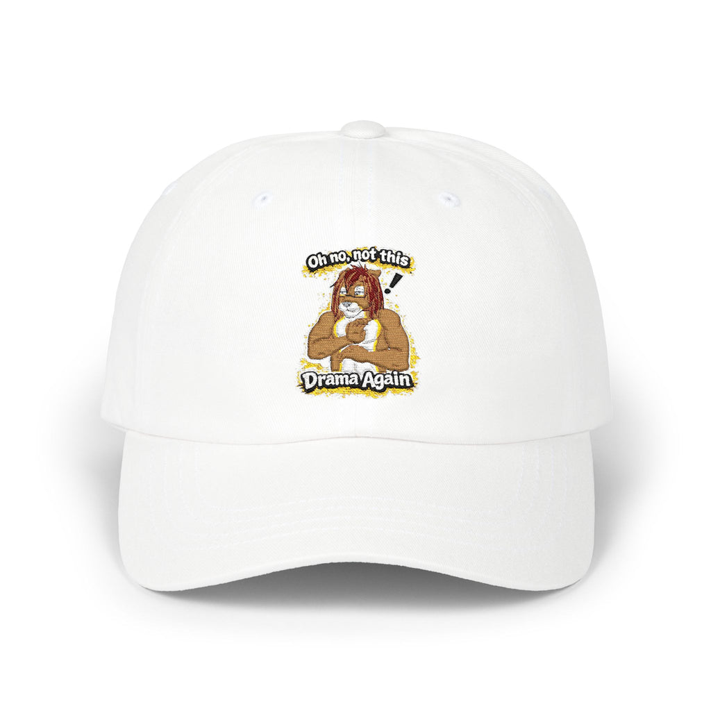 Oh No Not This Drama Again Lion Furry Dad Cap
