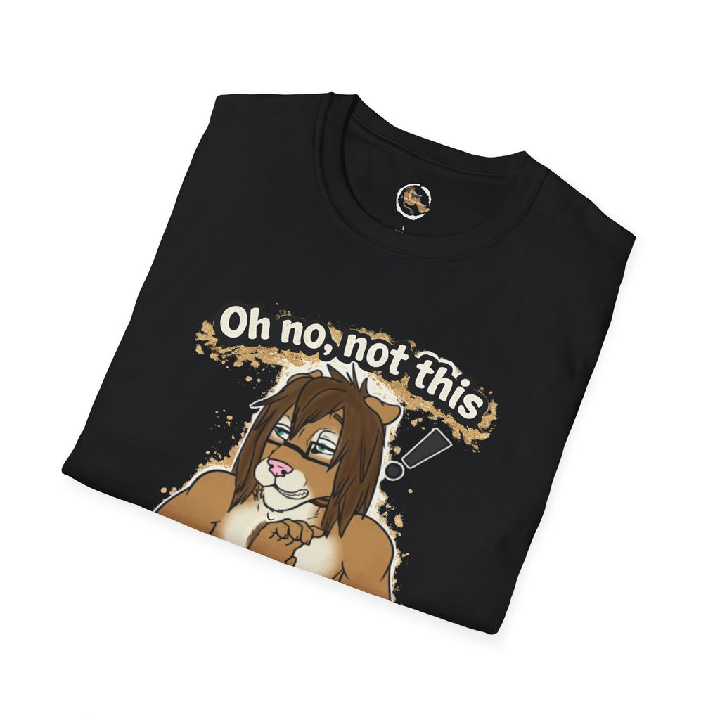Oh No Not This Drama Again T-Shirt | Sarcastic Furry Character Tee