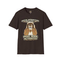 Panic Mode Activated T‑Shirt — "Social Interaction Detected" Funny Furry Graphic Tee
