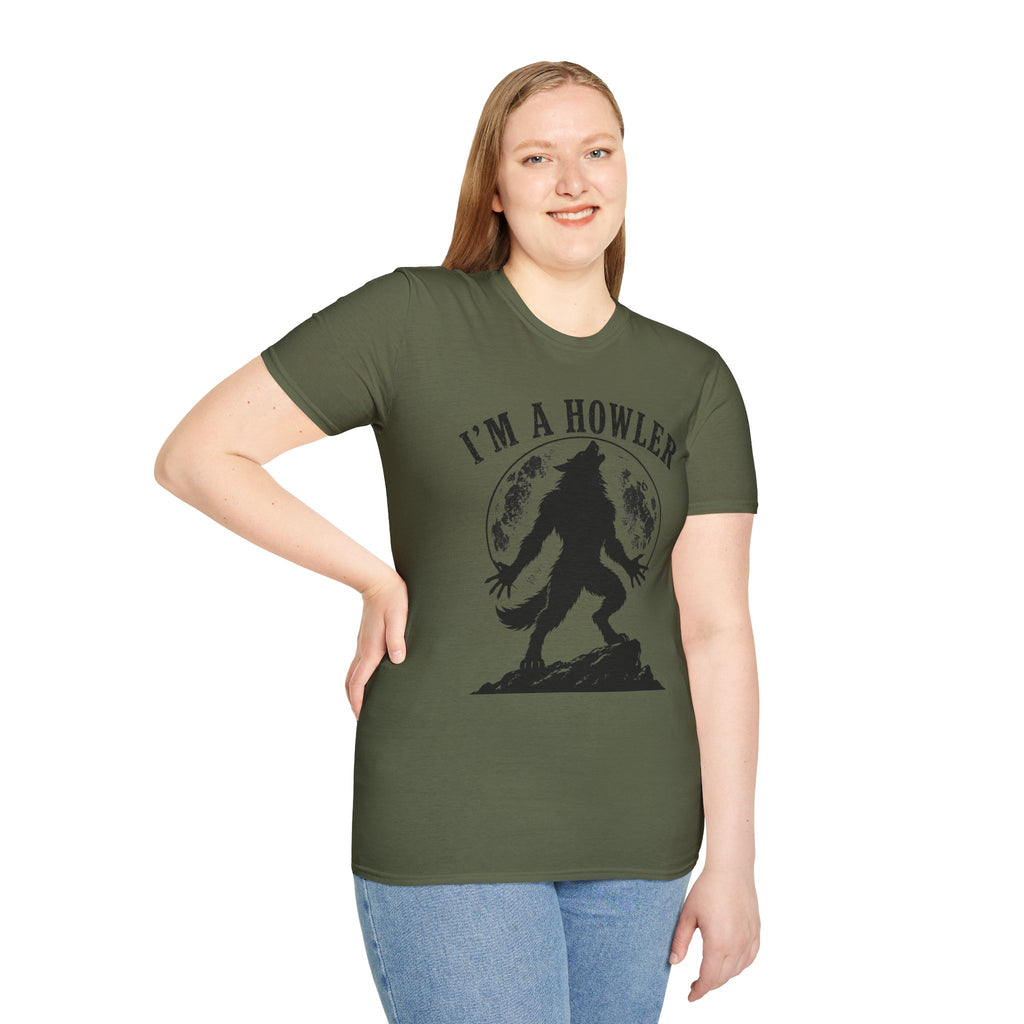 Im a Howler T-Shirt | Werewolf Moon Graphic Tee