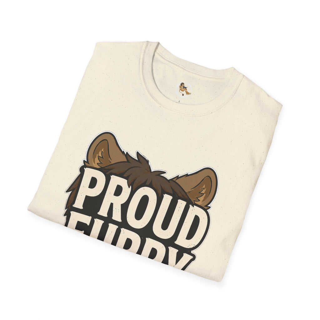 Proud Furry Graphic Tee — Cute Furry Pride T-Shirt