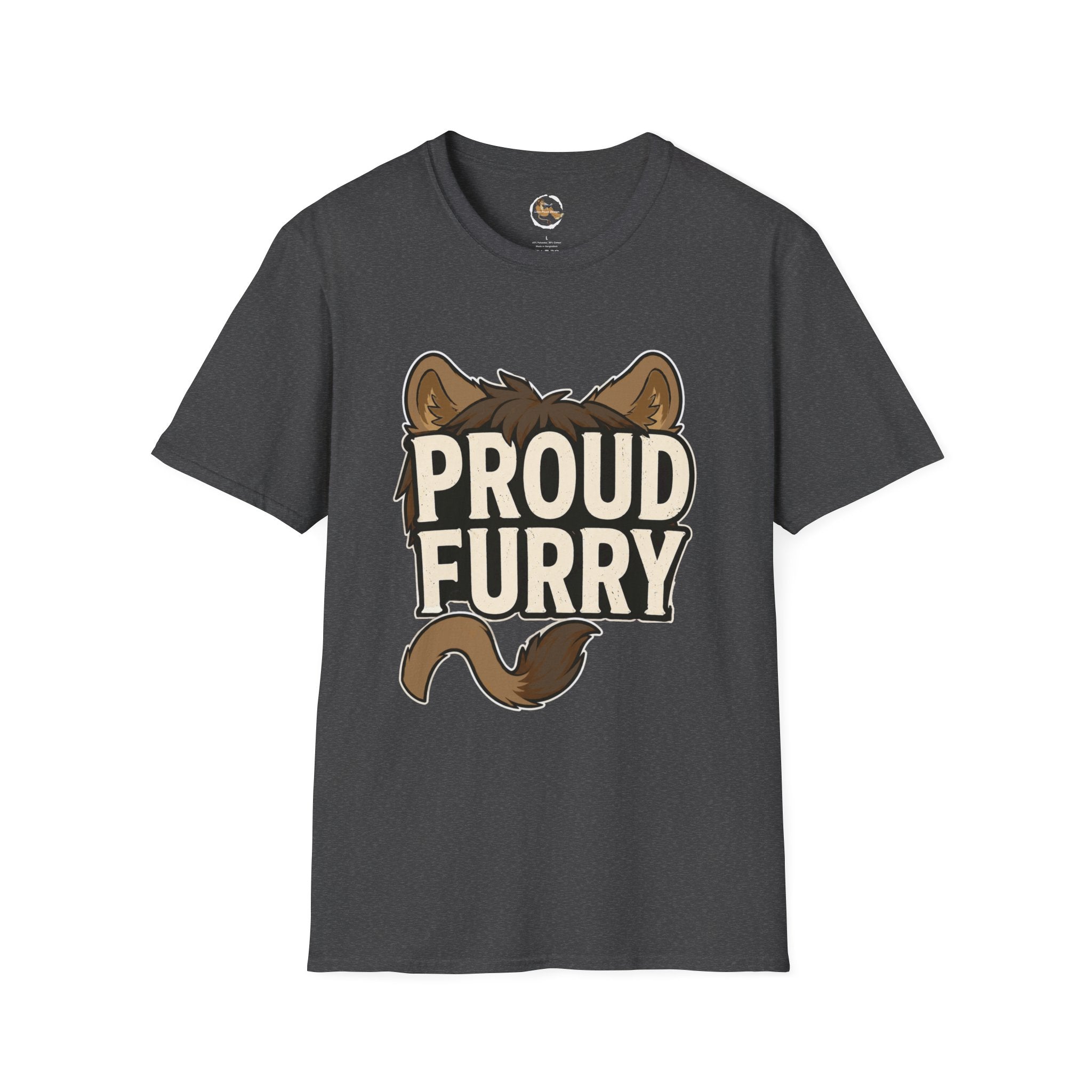 Proud Furry Graphic Tee — Cute Furry Pride T-Shirt