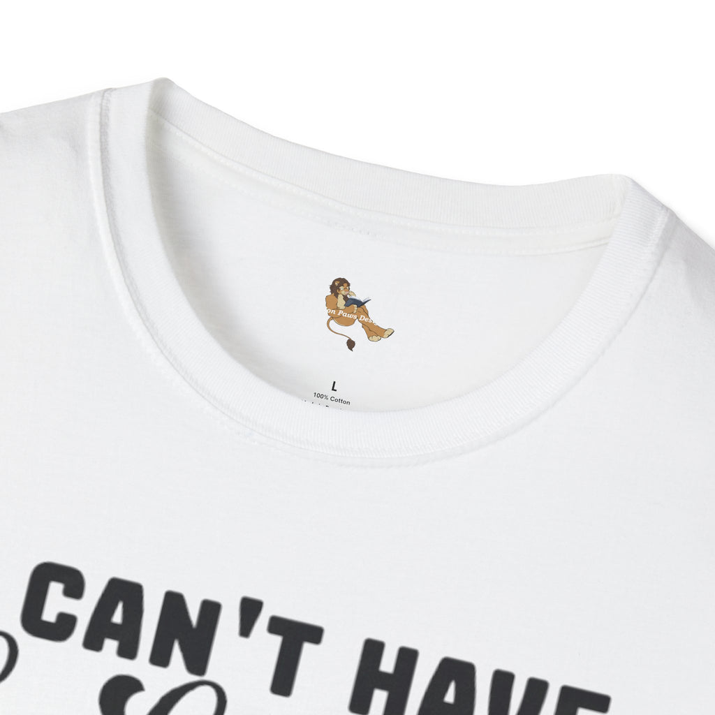 Dog Lover T-Shirt — "I Can't Have Kids My Dog Is Allergic" Funny Pet Parent Tee