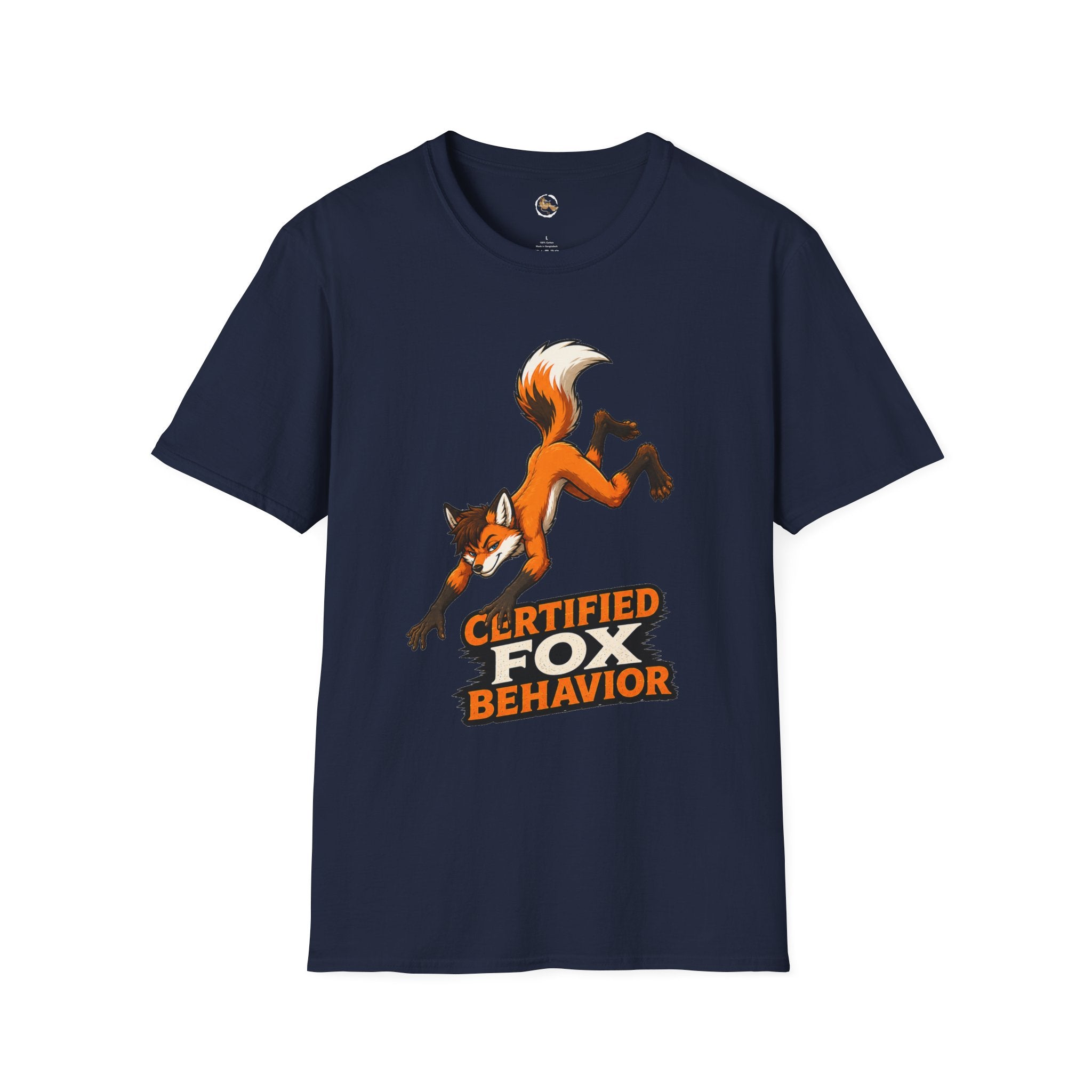 Certified Fox Behavior T-Shirt | Fox Graphic Tee, Animal Humor