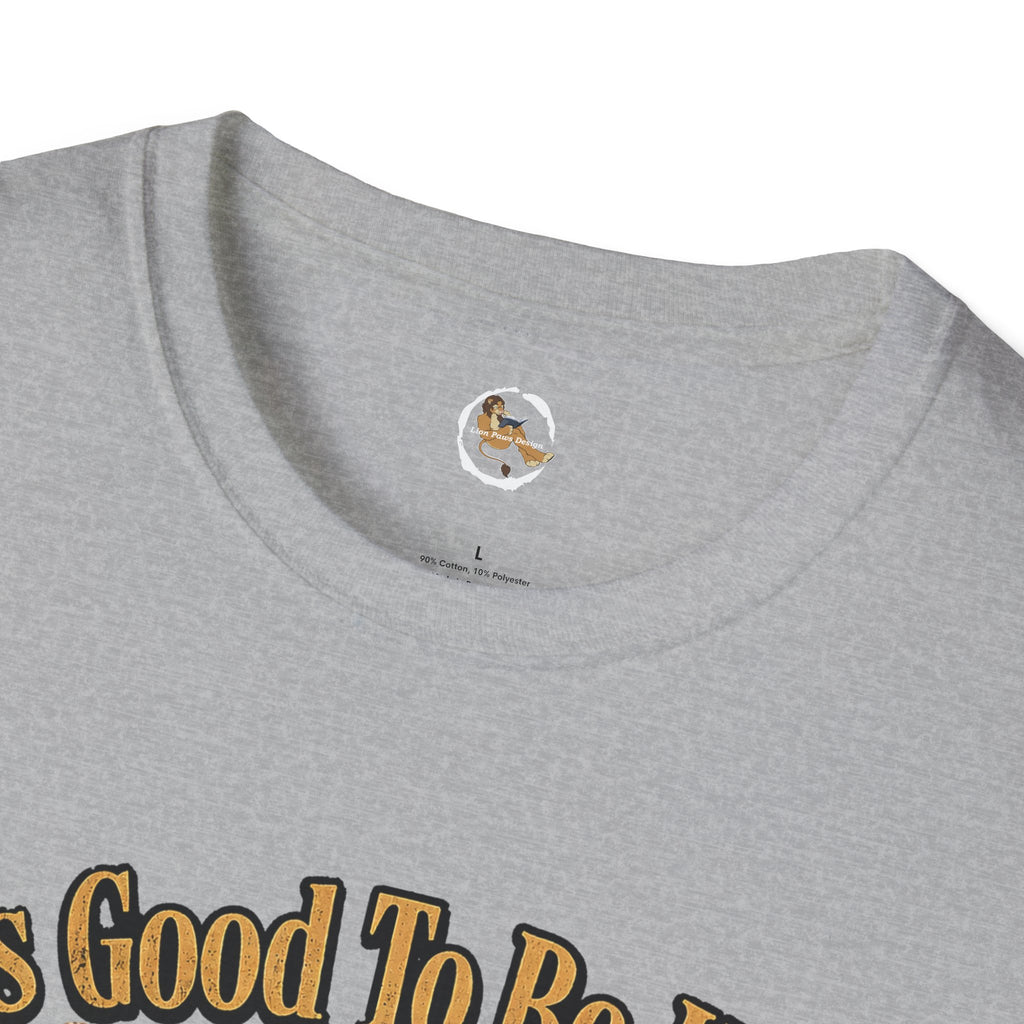 Tyrannosaurus Rex Head It's Good To Be King T-Shirt | Dinosaur Shirt