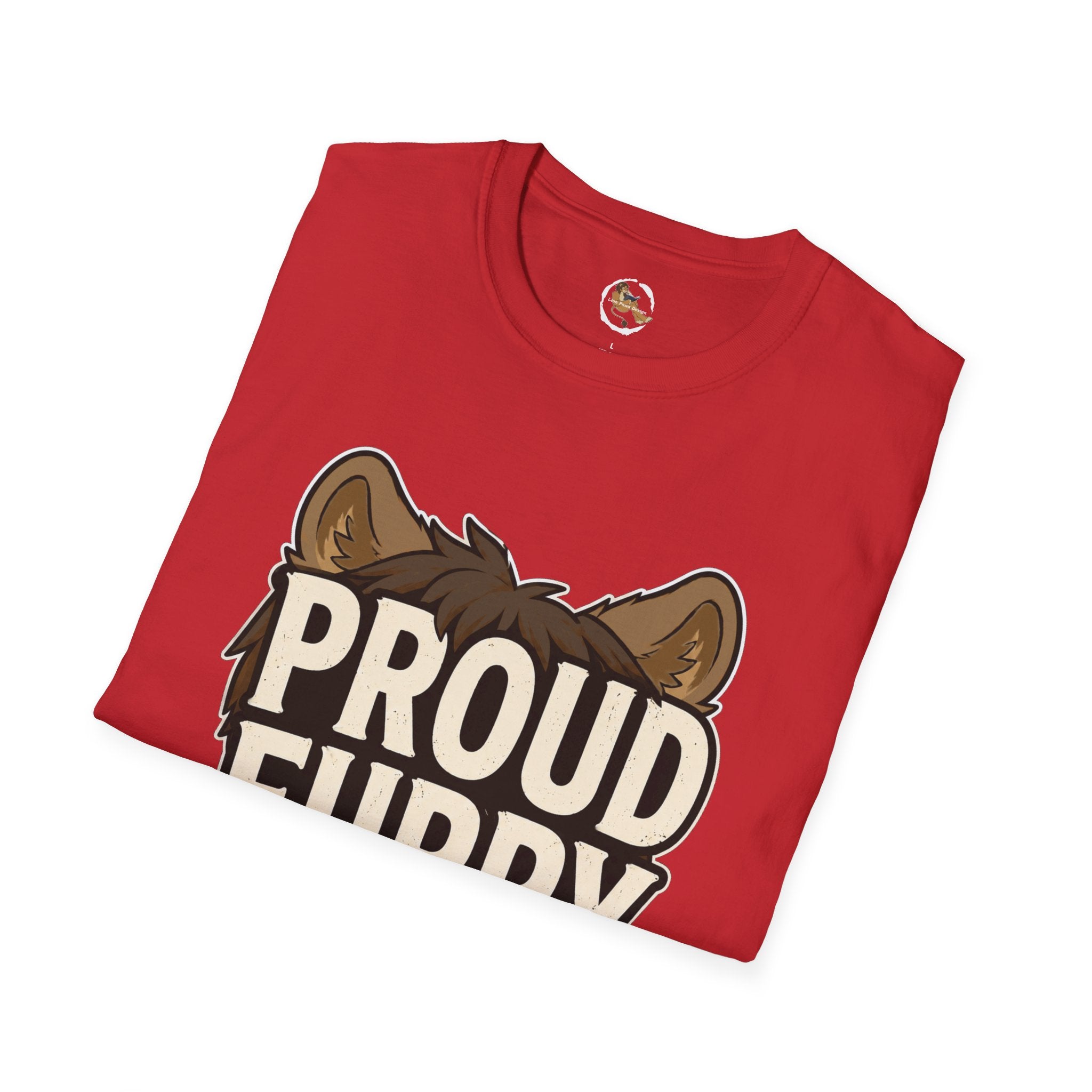 Proud Furry Graphic Tee — Cute Furry Pride T-Shirt