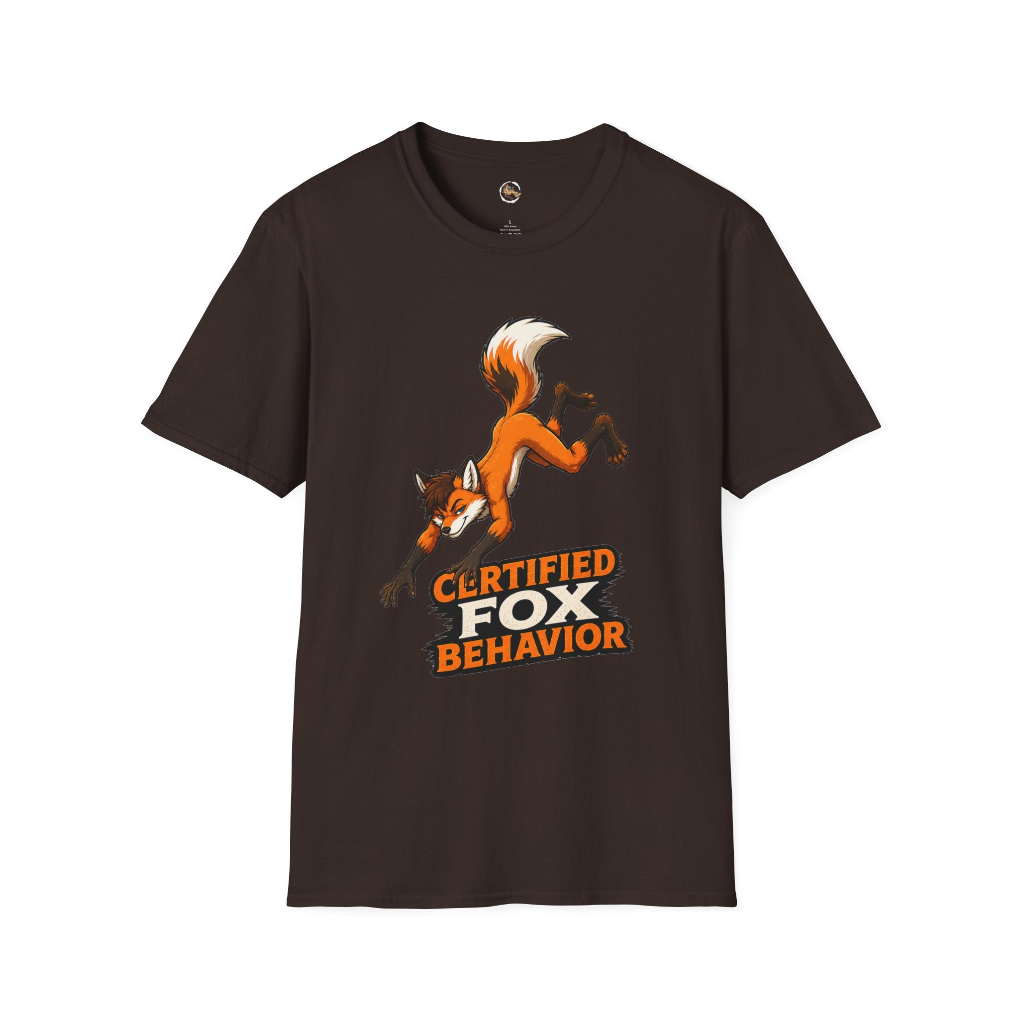 Certified Fox Behavior T-Shirt | Fox Graphic Tee, Animal Humor