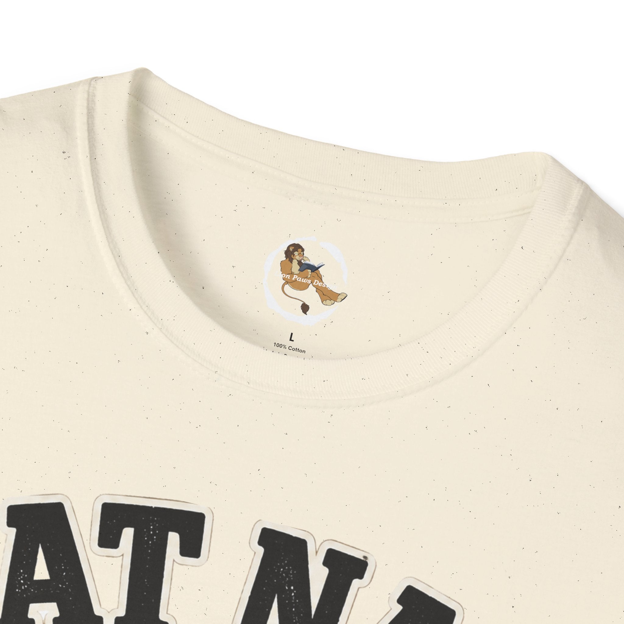 Sleeping Lion Cat Nap T-Shirt | Cute Furry Cat Graphic Tee