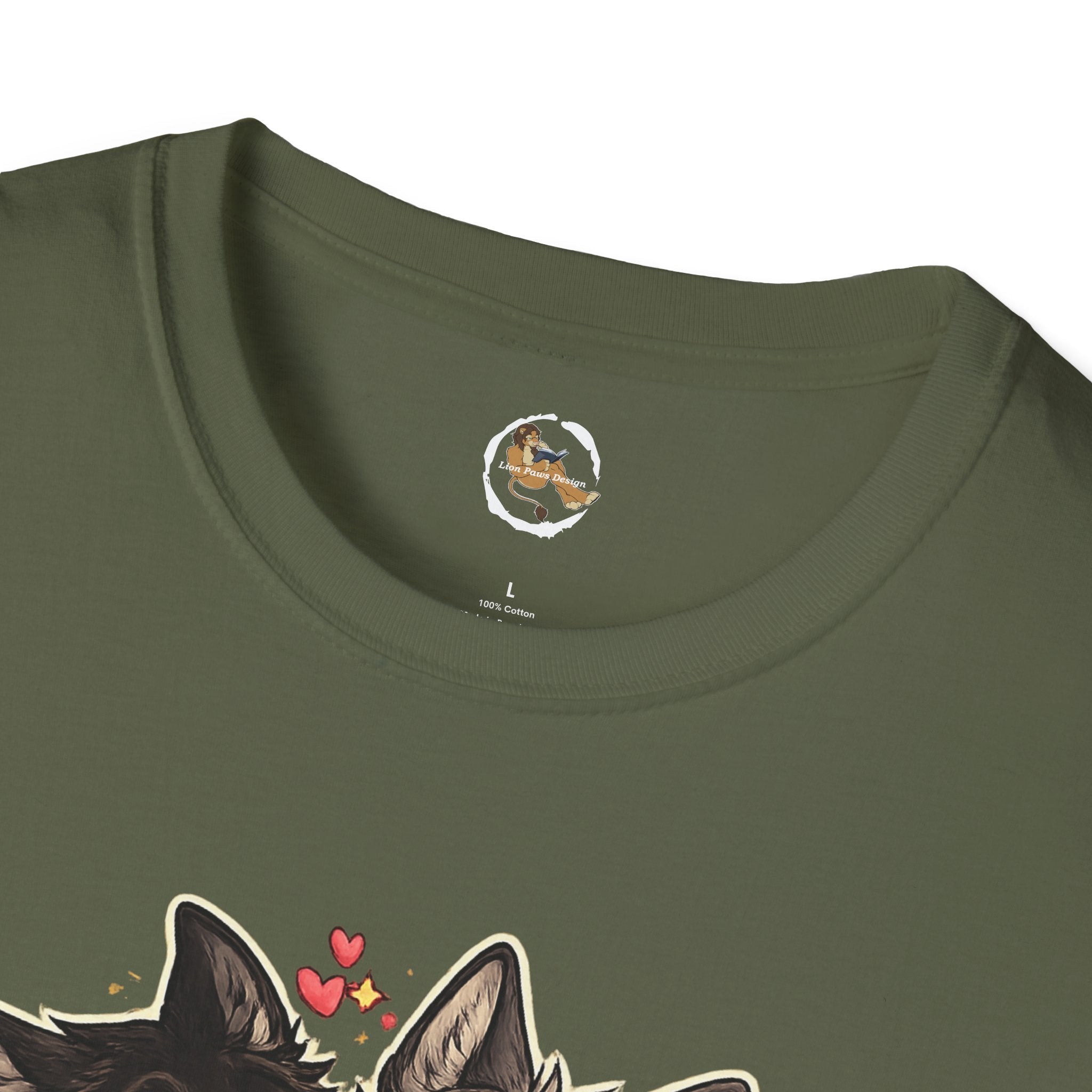 Gay Wolves Graphic T-Shirt - 'There Are Two Wolves' Cute LGBT Pride Tee
