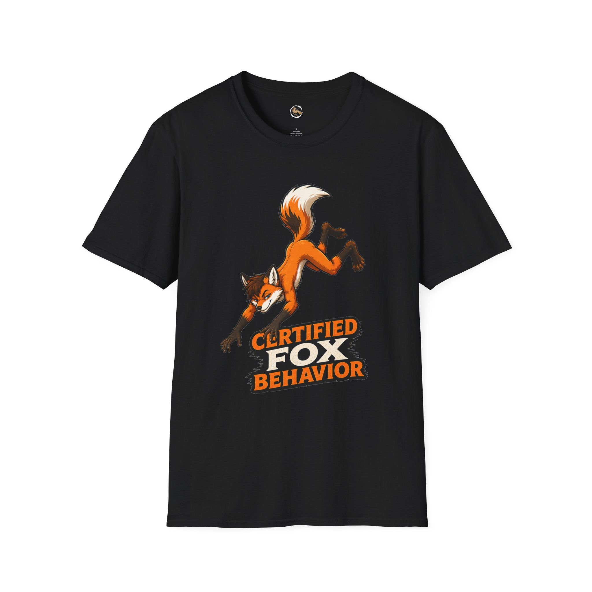 Certified Fox Behavior T-Shirt | Fox Graphic Tee, Animal Humor