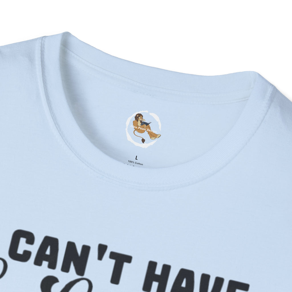 Dog Lover T-Shirt — "I Can't Have Kids My Dog Is Allergic" Funny Pet Parent Tee