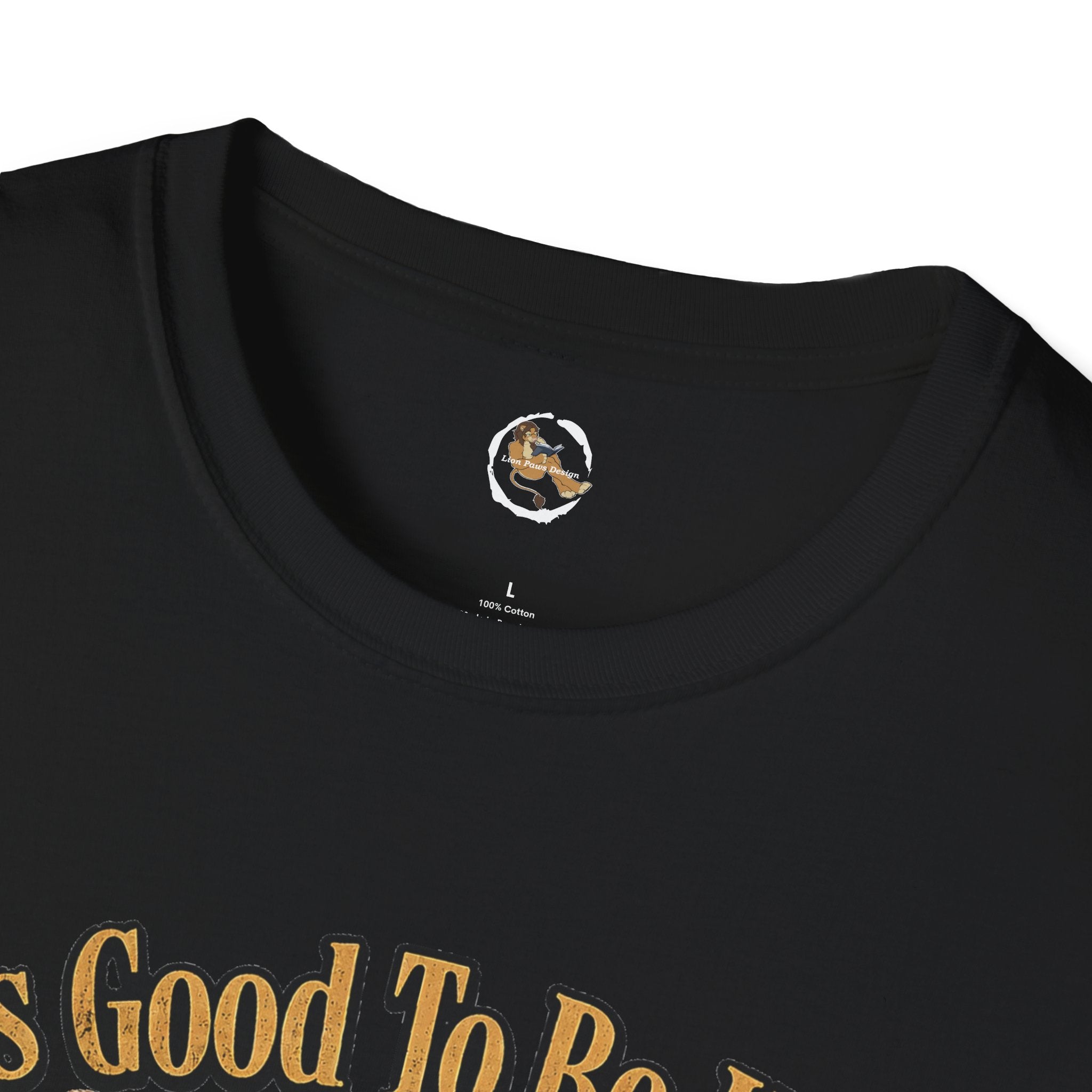 Tyrannosaurus Rex Head It's Good To Be King T-Shirt | Dinosaur Shirt