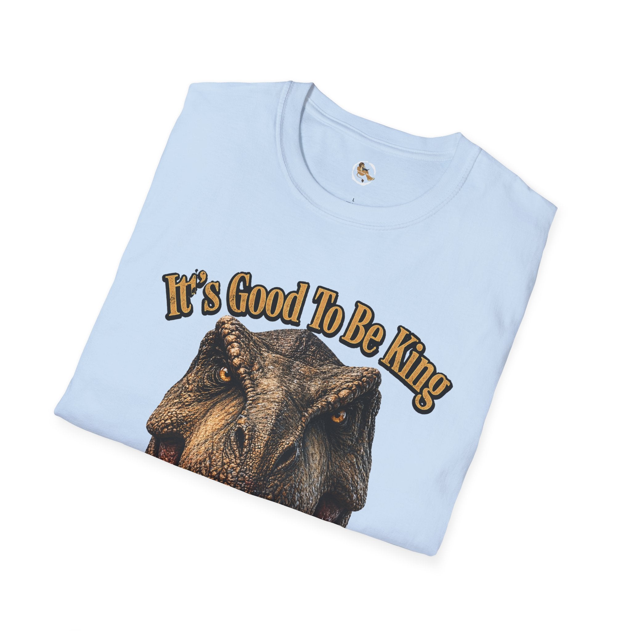 Tyrannosaurus Rex Head It's Good To Be King T-Shirt | Dinosaur Shirt
