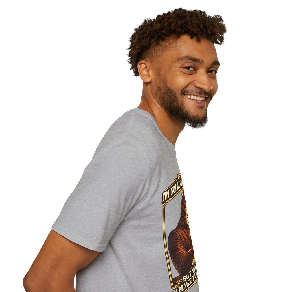 Furry Graphic T-Shirt — “I’m Not Always a Furry But When I Am I Make It Look Good”