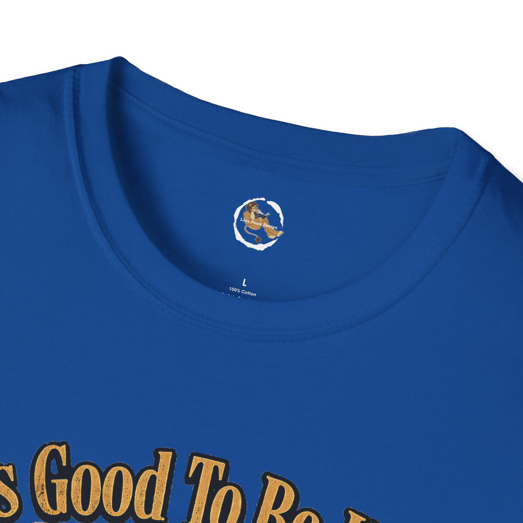 Tyrannosaurus Rex Head It's Good To Be King T-Shirt | Dinosaur Shirt