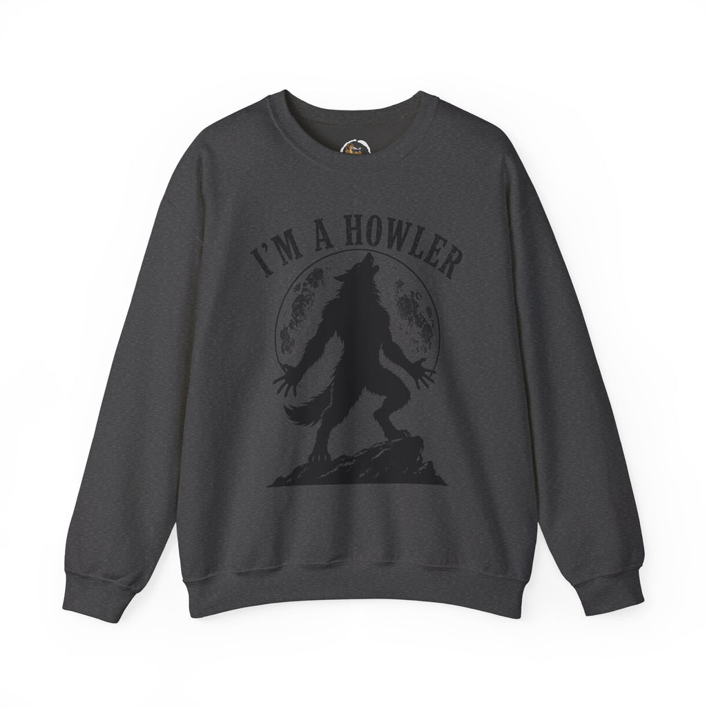 Werewolf Howler Sweeter Crewneck Sweatshirt | Furry Wolf Design