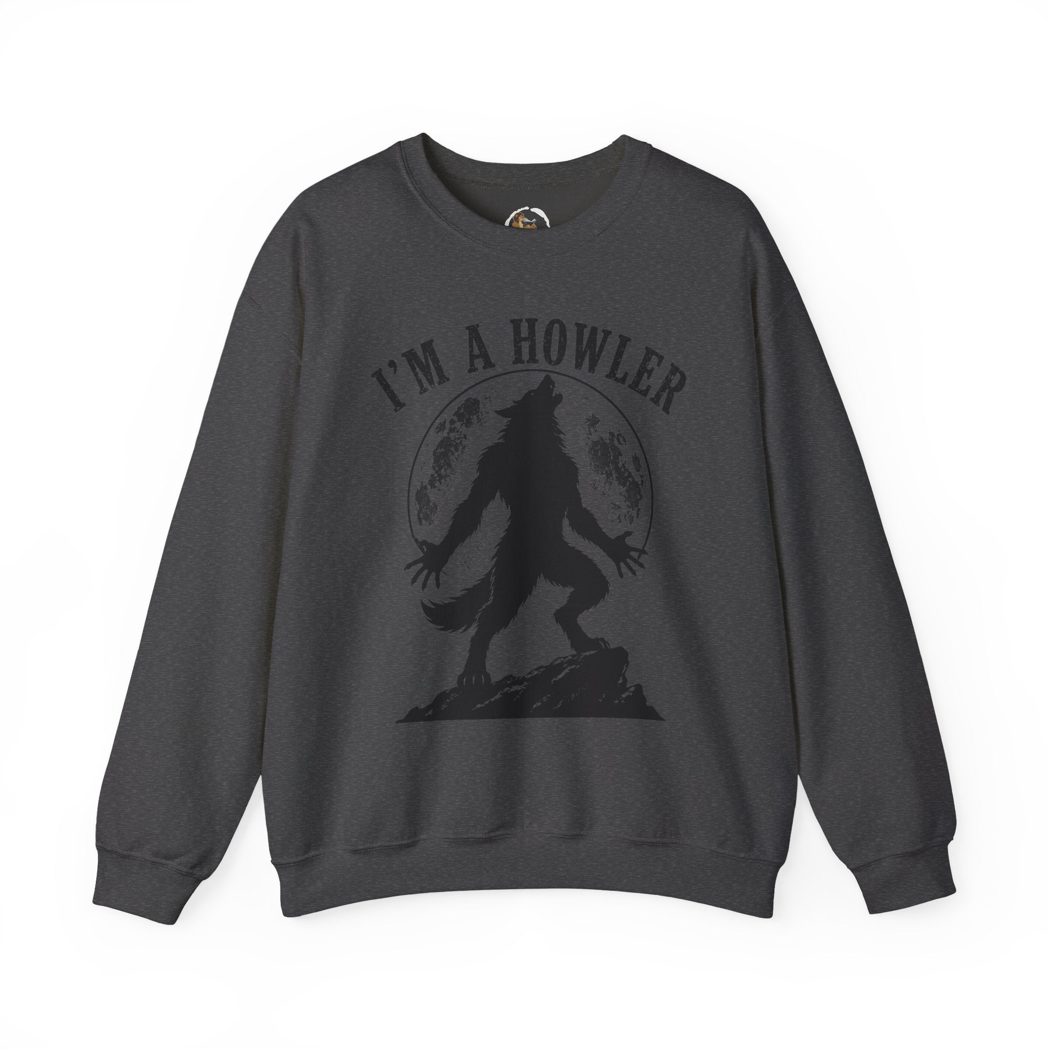 Werewolf Howler Sweeter Crewneck Sweatshirt | Furry Wolf Design