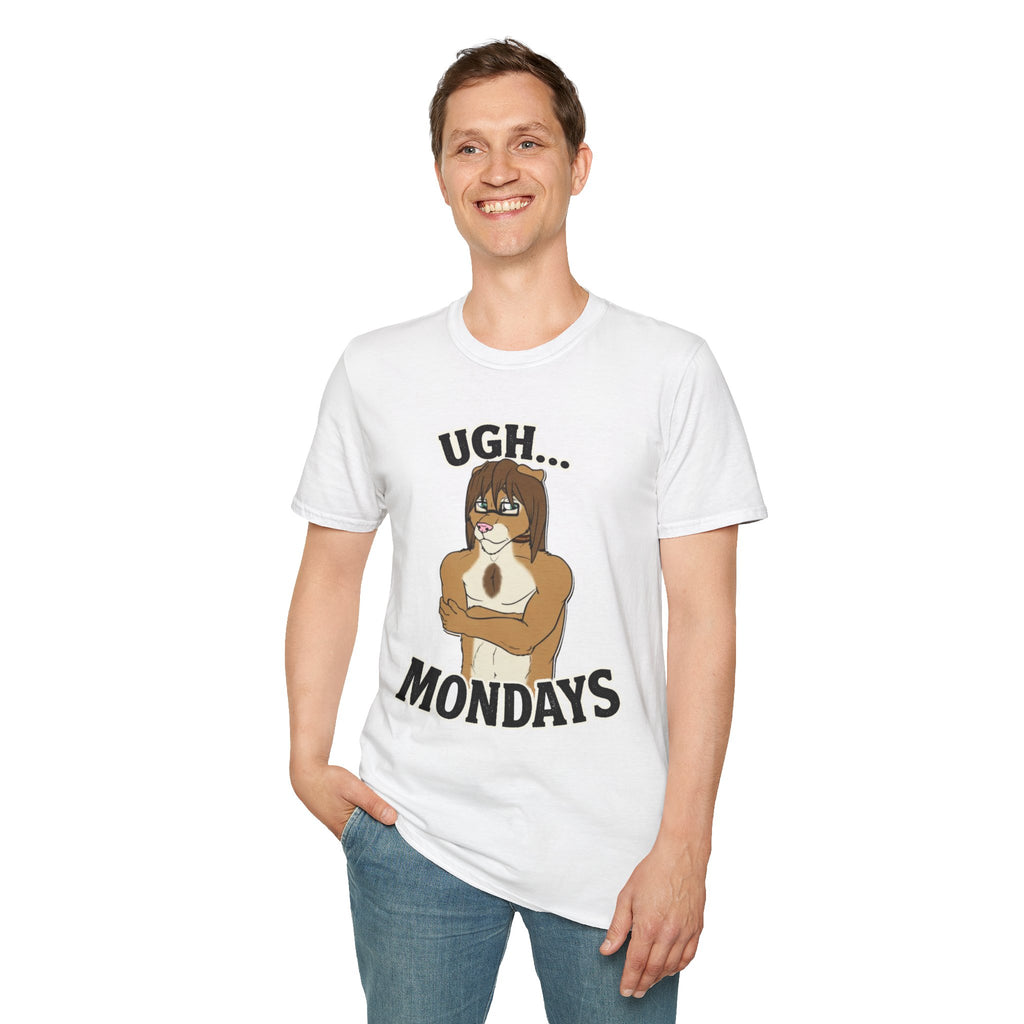 Ugh Mondays Grumpy Lion T-Shirt | Funny Work Casual Tee
