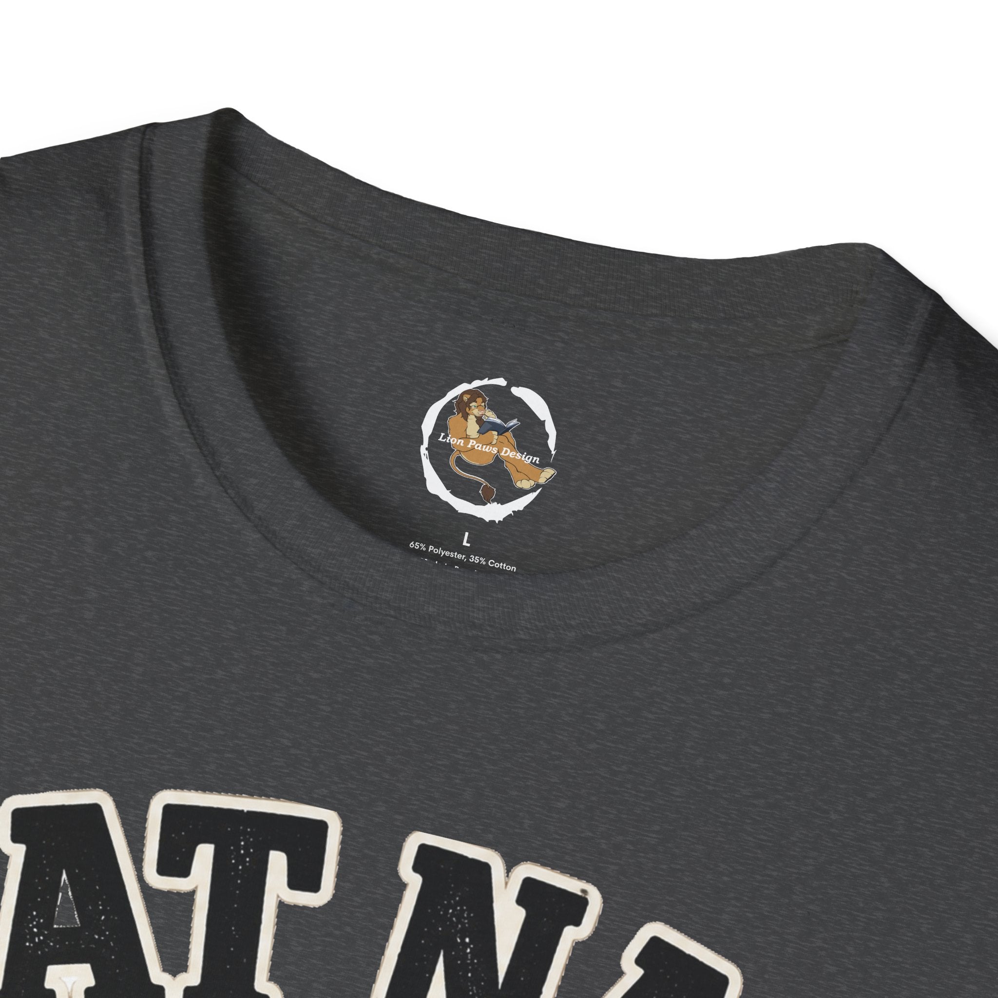 Sleeping Lion Cat Nap T-Shirt | Cute Furry Cat Graphic Tee