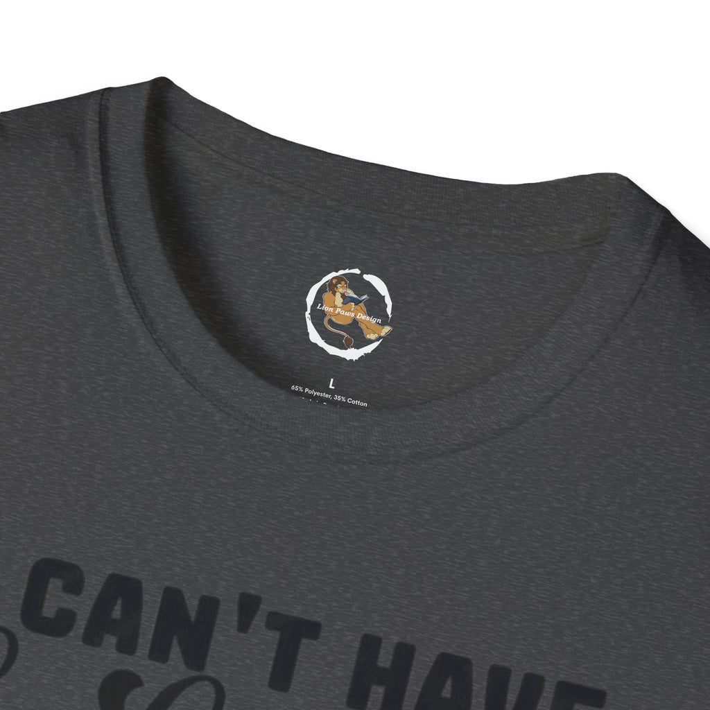 Dog Lover T-Shirt — "I Can't Have Kids My Dog Is Allergic" Funny Pet Parent Tee