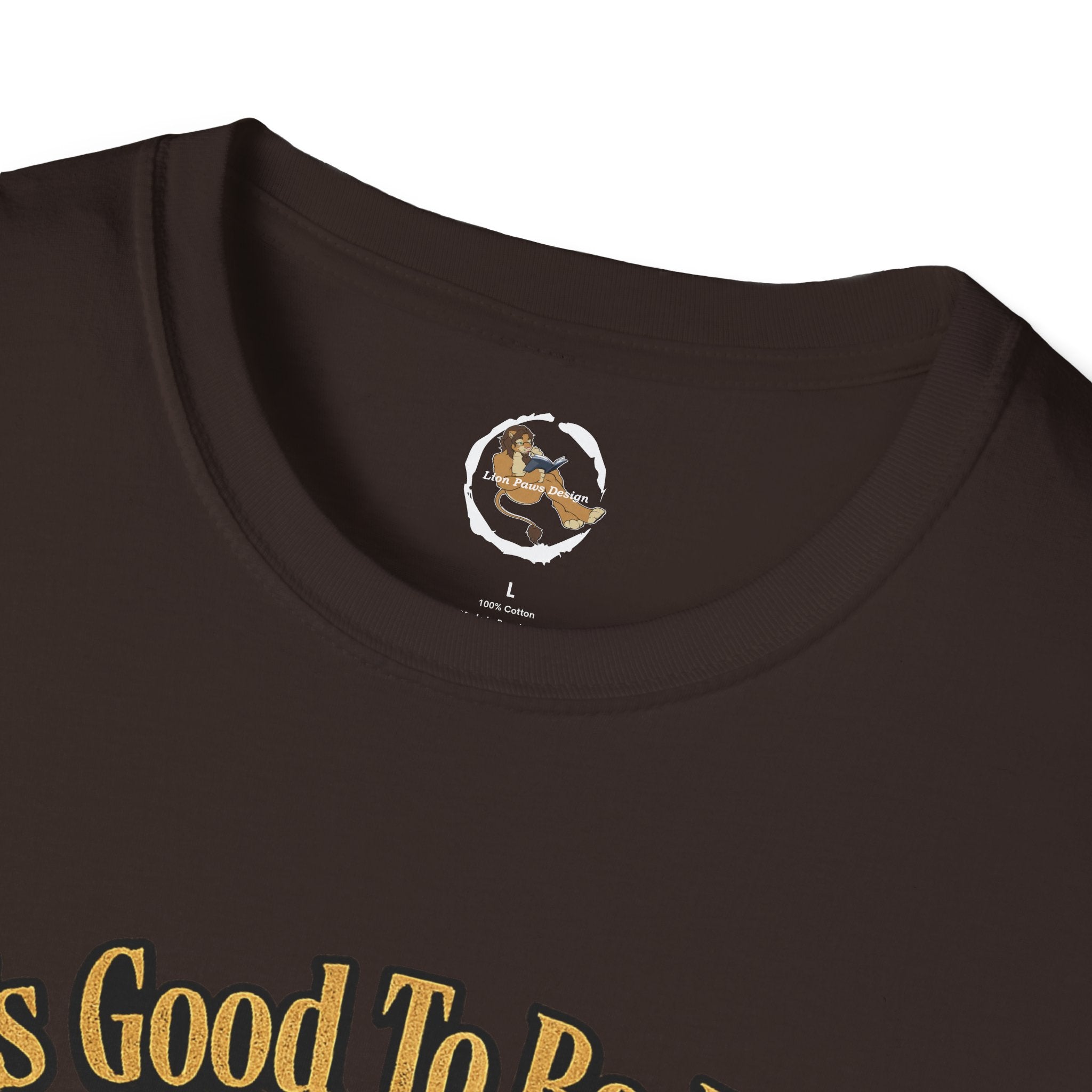 It's Good To Be King Lion Head T-Shirt | Vintage Animal Graphic Tee
