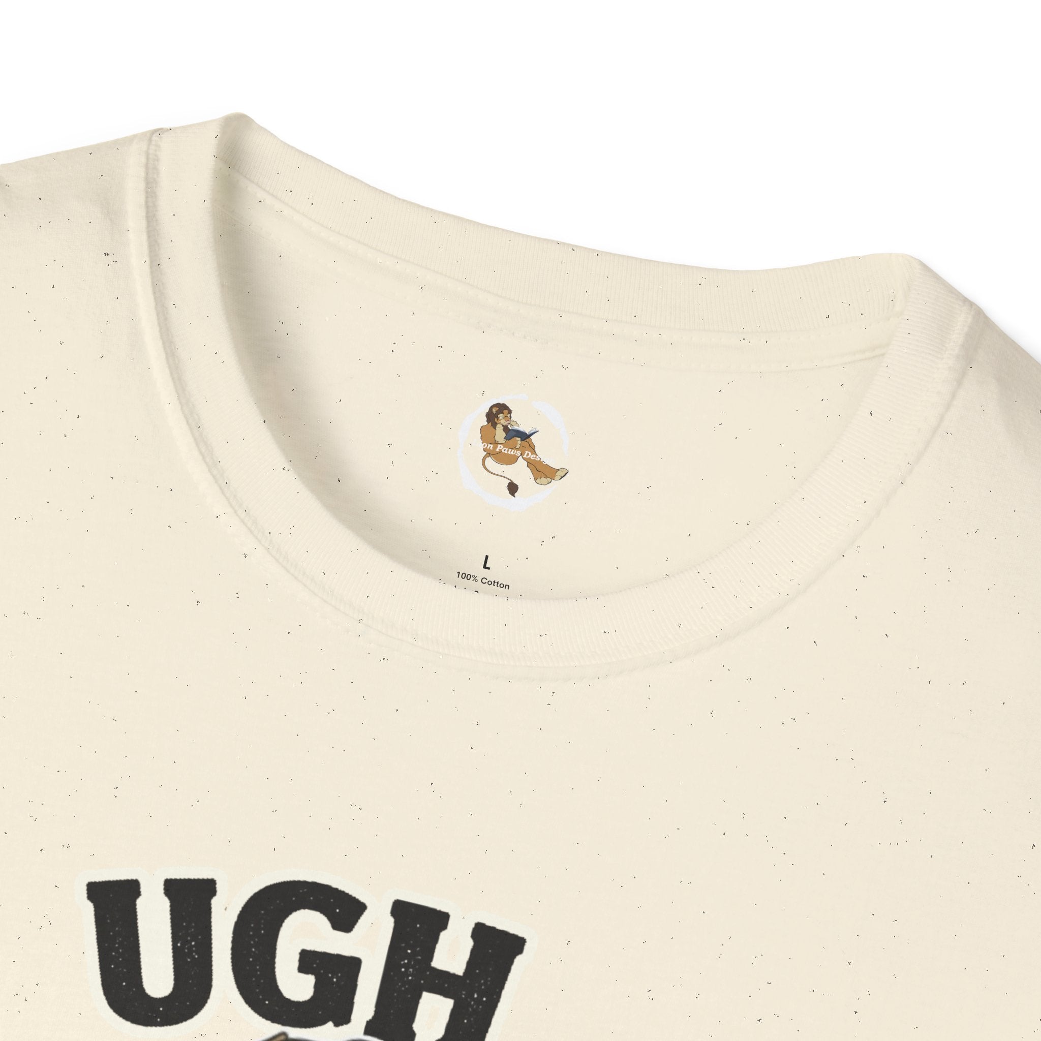 Ugh Mondays Grumpy Lion T-Shirt | Funny Work Casual Tee