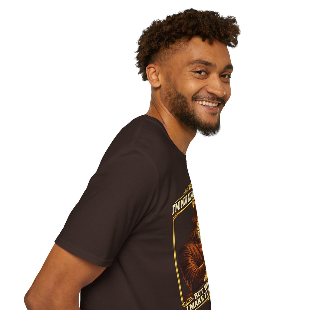 Furry Graphic T-Shirt — “I’m Not Always a Furry But When I Am I Make It Look Good”