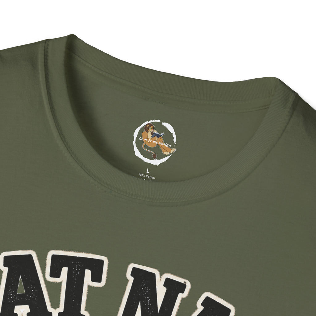 Sleeping Lion Cat Nap T-Shirt | Cute Furry Cat Graphic Tee