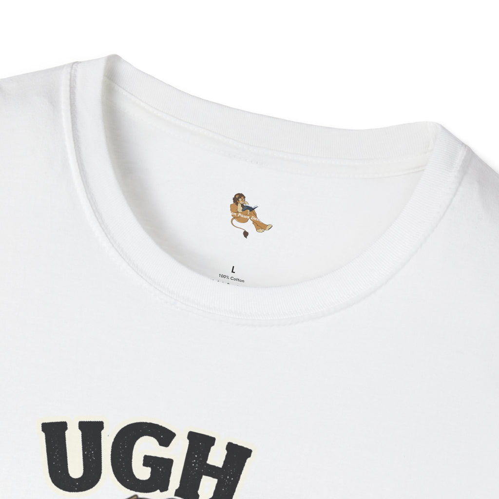 Ugh Mondays Grumpy Lion T-Shirt | Funny Work Casual Tee