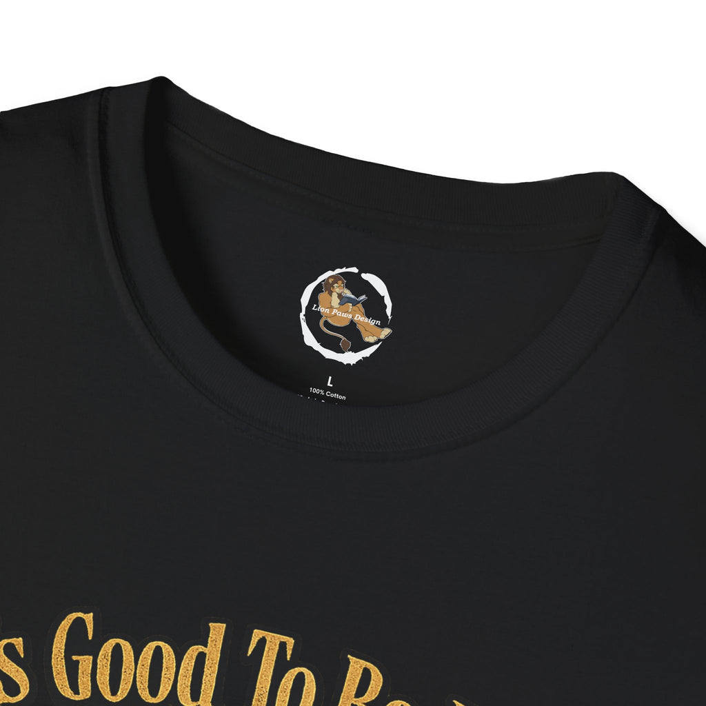 It's Good To Be King Lion Head T-Shirt | Vintage Animal Graphic Tee