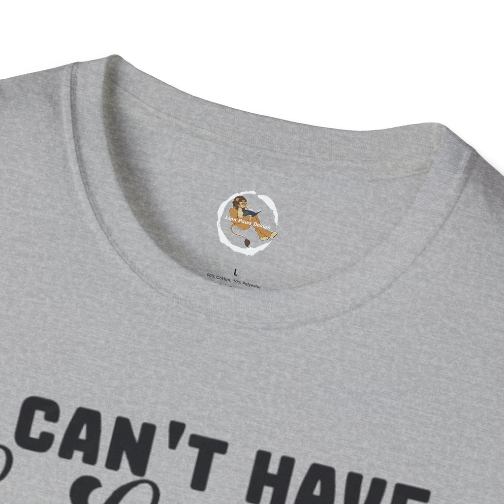 Dog Lover T-Shirt — "I Can't Have Kids My Dog Is Allergic" Funny Pet Parent Tee