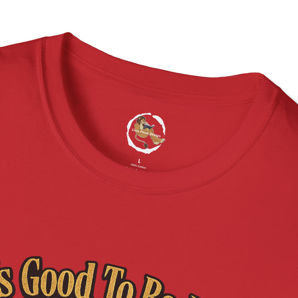 It's Good To Be King Lion Head T-Shirt | Vintage Animal Graphic Tee