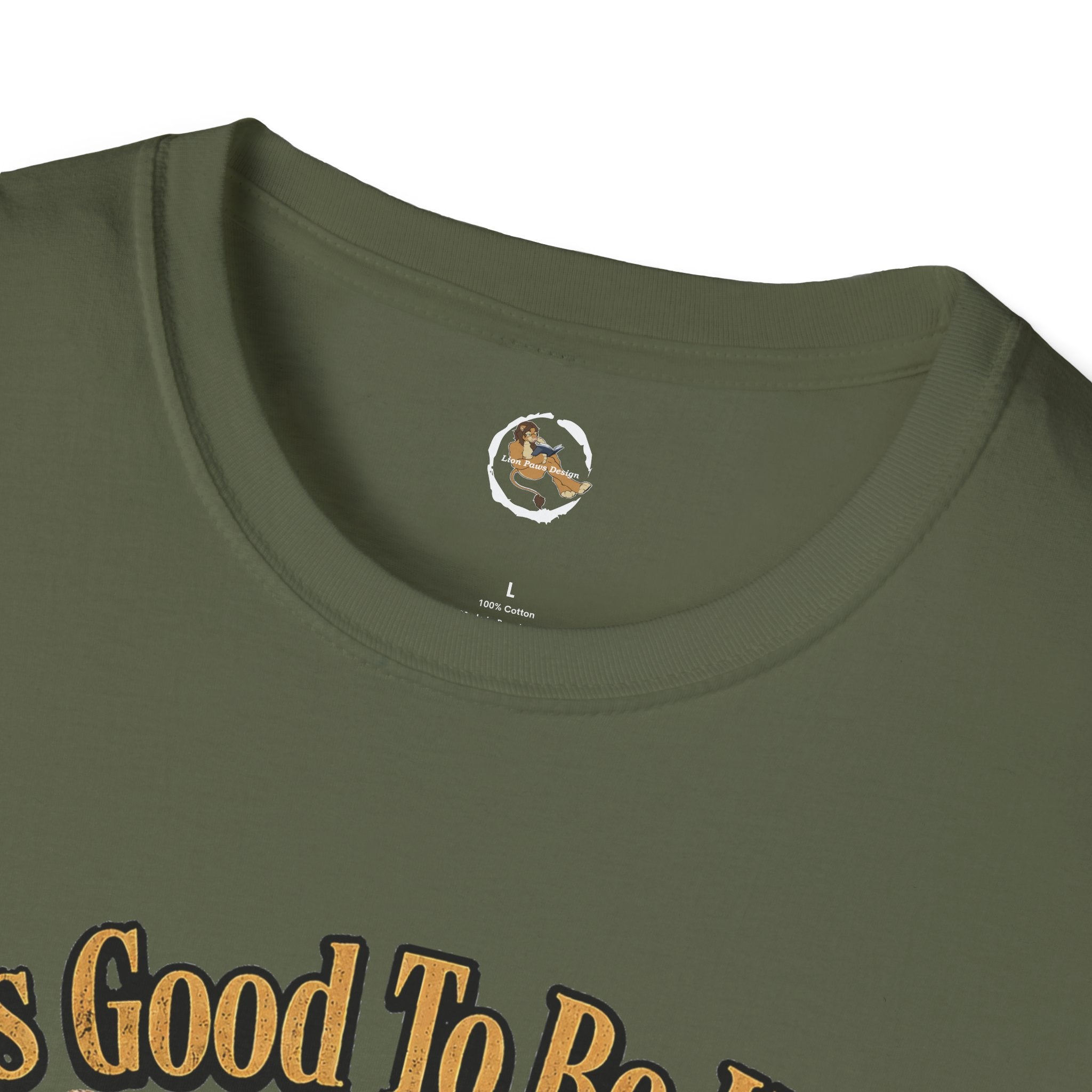 Tyrannosaurus Rex Head It's Good To Be King T-Shirt | Dinosaur Shirt