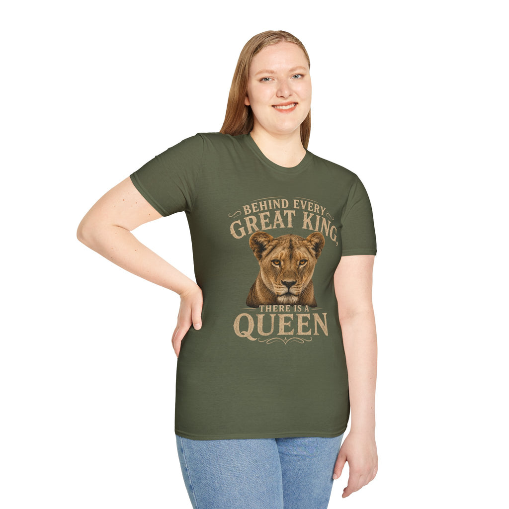 Lioness "Behind Every Great King There's A Queen" T-Shirt