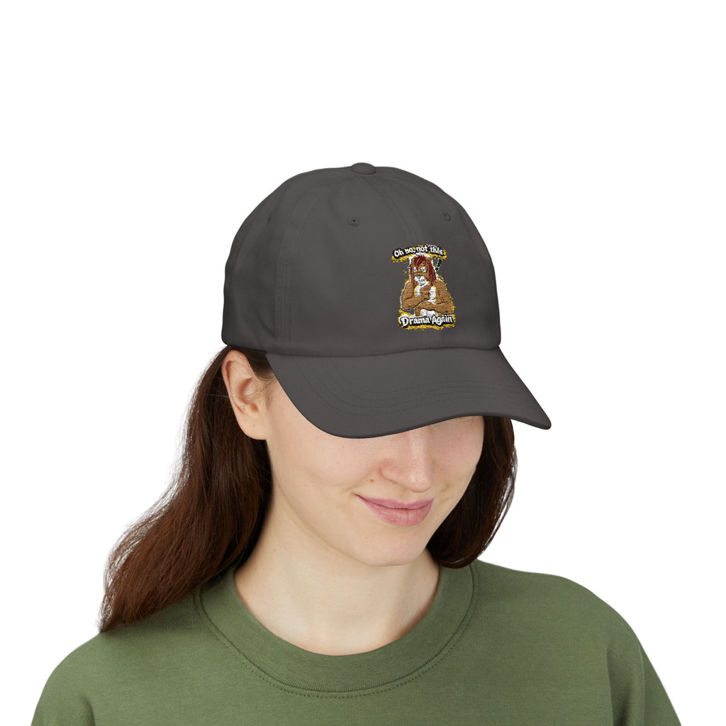 Oh No Not This Drama Again Lion Furry Dad Cap