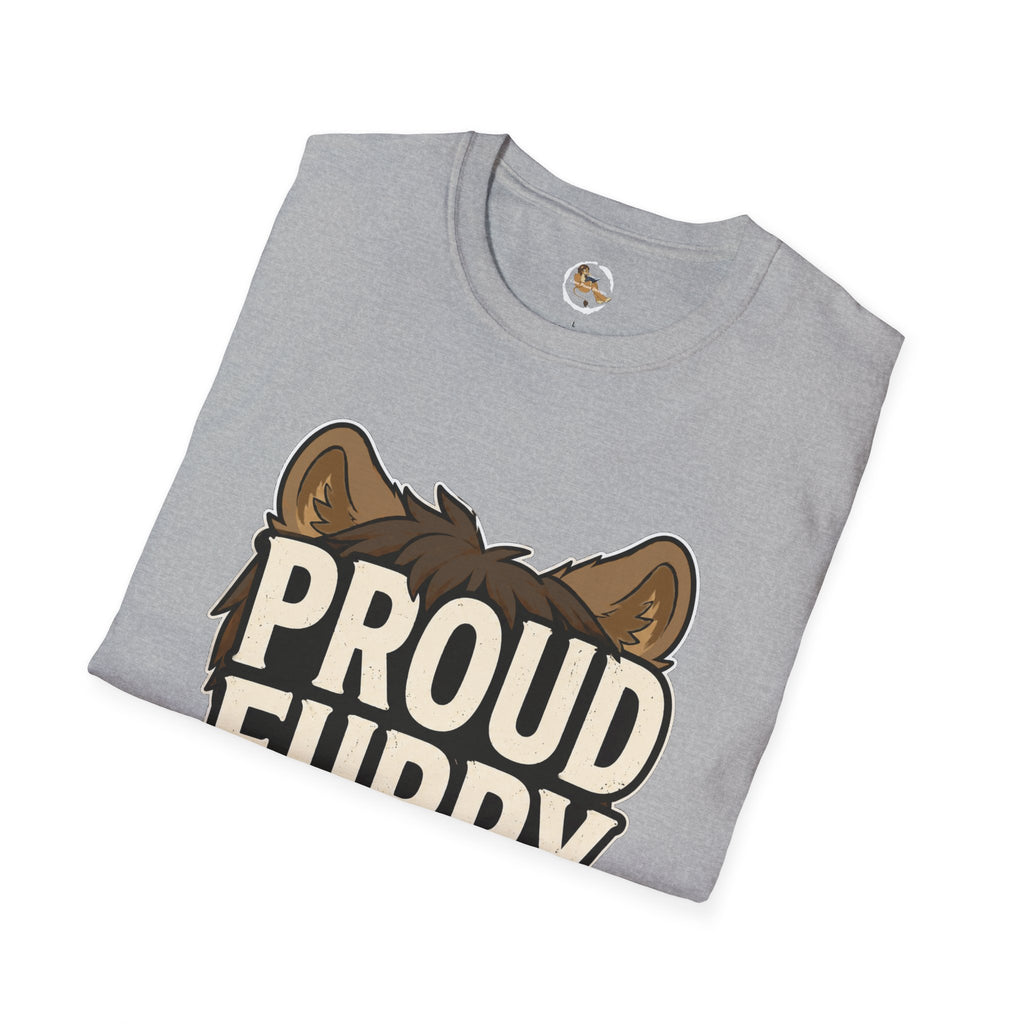 Proud Furry Graphic Tee — Cute Furry Pride T-Shirt