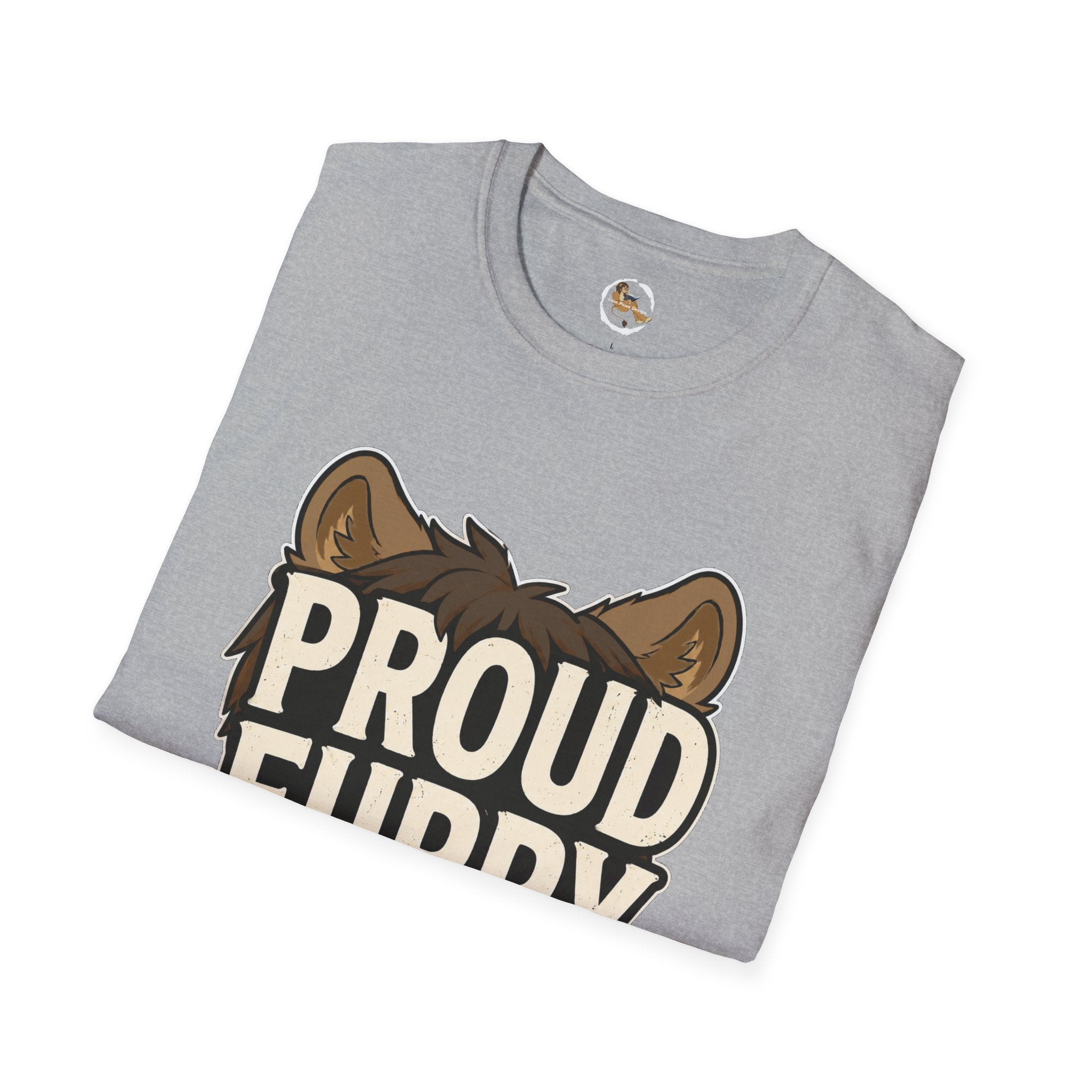 Proud Furry Graphic Tee — Cute Furry Pride T-Shirt