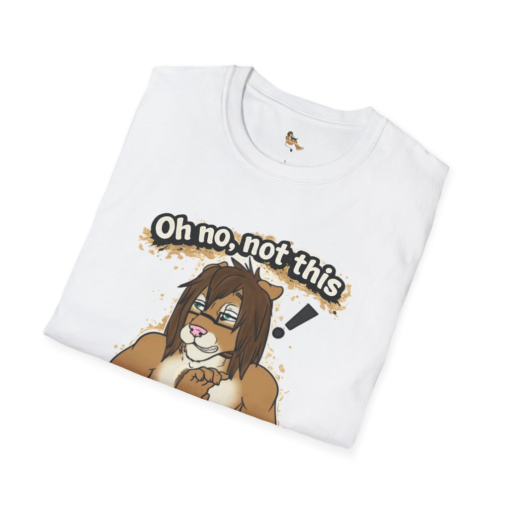 Oh No Not This Drama Again T-Shirt | Sarcastic Furry Character Tee