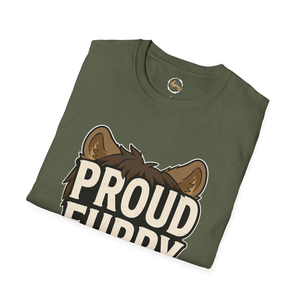 Proud Furry Graphic Tee — Cute Furry Pride T-Shirt