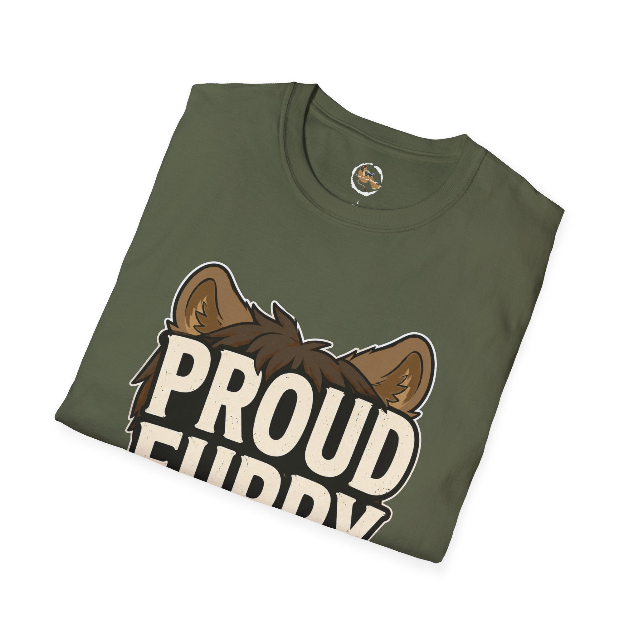 Proud Furry Graphic Tee — Cute Furry Pride T-Shirt